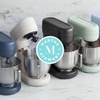 image:imageMartha Stewart 53Qt Stand Mixer 12Speed TiltHead Electric Kitchen Mixer with Stainless Steel Bowl Dough Hook Whisk amp Beater Splash Guard Ideal for Baking Bread Cake amp Whipping Linen CreamIndigo Blue