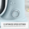 image:imageMartha Stewart 53Qt Stand Mixer 12Speed TiltHead Electric Kitchen Mixer with Stainless Steel Bowl Dough Hook Whisk amp Beater Splash Guard Ideal for Baking Bread Cake amp Whipping Linen CreamSky Blue