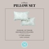 image:imageMartha Stewart Americana Embroidered Lobster Indoor Outdoor Decorative Pillow 2Pack Set UV Fade Resistant Water Repellent Coastal Design BlueRed 18x18Sage Green