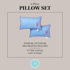 image:imageMartha Stewart Americana Embroidered Lobster Indoor Outdoor Decorative Pillow 2Pack Set UV Fade Resistant Water Repellent Coastal Design BlueRed 18x18Lobster BlueRed