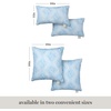 image:imageMartha Stewart Americana Embroidered Lobster Indoor Outdoor Decorative Pillow 2Pack Set UV Fade Resistant Water Repellent Coastal Design BlueRed 18x18Sky Blue