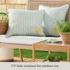 image:imageMartha Stewart Americana Embroidered Lobster Indoor Outdoor Decorative Pillow 2Pack Set UV Fade Resistant Water Repellent Coastal Design BlueRed 18x18Lemon Yellow