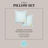 image:imageMartha Stewart Americana Embroidered Lobster Indoor Outdoor Decorative Pillow 2Pack Set UV Fade Resistant Water Repellent Coastal Design BlueRed 18x18Lemon Yellow