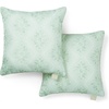 image:imageMartha Stewart Americana Embroidered Lobster Indoor Outdoor Decorative Pillow 2Pack Set UV Fade Resistant Water Repellent Coastal Design BlueRed 18x18Sage Green