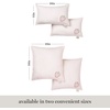 image:imageMartha Stewart Americana Embroidered Lobster Indoor Outdoor Decorative Pillow 2Pack Set UV Fade Resistant Water Repellent Coastal Design BlueRed 18x18Strawberry Pink