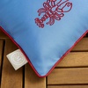 image:imageMartha Stewart Americana Embroidered Lobster Indoor Outdoor Decorative Pillow 2Pack Set UV Fade Resistant Water Repellent Coastal Design BlueRed 18x18Lobster BlueRed
