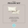 image:imageMartha Stewart Americana Embroidered Lobster Indoor Outdoor Decorative Pillow 2Pack Set UV Fade Resistant Water Repellent Coastal Design BlueRed 18x18Natural