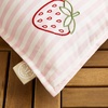 image:imageMartha Stewart Americana Embroidered Lobster Indoor Outdoor Decorative Pillow 2Pack Set UV Fade Resistant Water Repellent Coastal Design BlueRed 18x18Strawberry Pink
