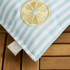 image:imageMartha Stewart Americana Embroidered Lobster Indoor Outdoor Decorative Pillow 2Pack Set UV Fade Resistant Water Repellent Coastal Design BlueRed 18x18Lemon Yellow