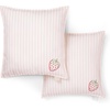 image:imageMartha Stewart Americana Embroidered Lobster Indoor Outdoor Decorative Pillow 2Pack Set UV Fade Resistant Water Repellent Coastal Design BlueRed 18x18Strawberry Pink