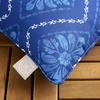image:imageMartha Stewart Americana Embroidered Lobster Indoor Outdoor Decorative Pillow 2Pack Set UV Fade Resistant Water Repellent Coastal Design BlueRed 18x18Navy Blue
