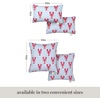 image:imageMartha Stewart Americana Embroidered Lobster Indoor Outdoor Decorative Pillow 2Pack Set UV Fade Resistant Water Repellent Coastal Design BlueRed 18x18RedBlue