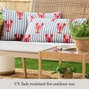 image:imageMartha Stewart Americana Embroidered Lobster Indoor Outdoor Decorative Pillow 2Pack Set UV Fade Resistant Water Repellent Coastal Design BlueRed 18x18RedBlue