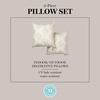 image:imageMartha Stewart Americana Embroidered Lobster Indoor Outdoor Decorative Pillow 2Pack Set UV Fade Resistant Water Repellent Coastal Design BlueRed 18x18Natural