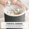image:imageMartha Stewart Ice Cream Maker 2 Quart DoubleInsulated Freezer Bowl Sorbet amp Frozen Yogurt Ready in 20 Minutes MixIns Chute Easy to Clean Linen CreamCaviar