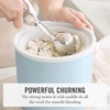 image:imageMartha Stewart Ice Cream Maker 2 Quart DoubleInsulated Freezer Bowl Sorbet amp Frozen Yogurt Ready in 20 Minutes MixIns Chute Easy to Clean Linen CreamSky