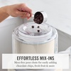 image:imageMartha Stewart Ice Cream Maker 2 Quart DoubleInsulated Freezer Bowl Sorbet amp Frozen Yogurt Ready in 20 Minutes MixIns Chute Easy to Clean Linen CreamLinen Cream