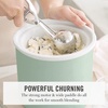 image:imageMartha Stewart Ice Cream Maker 2 Quart DoubleInsulated Freezer Bowl Sorbet amp Frozen Yogurt Ready in 20 Minutes MixIns Chute Easy to Clean Linen CreamHoneydew