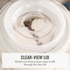 image:imageMartha Stewart Ice Cream Maker 2 Quart DoubleInsulated Freezer Bowl Sorbet amp Frozen Yogurt Ready in 20 Minutes MixIns Chute Easy to Clean Linen CreamLinen Cream