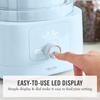 image:imageMartha Stewart Ice Cream Maker 2 Quart DoubleInsulated Freezer Bowl Sorbet amp Frozen Yogurt Ready in 20 Minutes MixIns Chute Easy to Clean Linen CreamSky