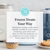 image:imageMartha Stewart Ice Cream Maker 2 Quart DoubleInsulated Freezer Bowl Sorbet amp Frozen Yogurt Ready in 20 Minutes MixIns Chute Easy to Clean Linen CreamCaviar