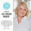 image:imageMartha Stewart Ice Cream Maker 2 Quart DoubleInsulated Freezer Bowl Sorbet amp Frozen Yogurt Ready in 20 Minutes MixIns Chute Easy to Clean Linen CreamLinen Cream