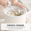 image:imageMartha Stewart Ice Cream Maker 2 Quart DoubleInsulated Freezer Bowl Sorbet amp Frozen Yogurt Ready in 20 Minutes MixIns Chute Easy to Clean Linen CreamLinen Cream