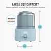 image:imageMartha Stewart Ice Cream Maker 2 Quart DoubleInsulated Freezer Bowl Sorbet amp Frozen Yogurt Ready in 20 Minutes MixIns Chute Easy to Clean Linen CreamSky