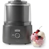 image:imageMartha Stewart Ice Cream Maker 2 Quart DoubleInsulated Freezer Bowl Sorbet amp Frozen Yogurt Ready in 20 Minutes MixIns Chute Easy to Clean Linen CreamCaviar