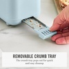 image:imageMartha Stewart 2 Slice Long Slot Toaster Extra Wide for Sourdough amp Bagels 10 Setting Shade Control Removable Crumb Tray SelfCentering Design DefrostReheat Cancel Slim SpaceSaving LinenSky Blue
