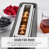 image:imageMartha Stewart 2 Slice Long Slot Toaster Extra Wide for Sourdough amp Bagels 10 Setting Shade Control Removable Crumb Tray SelfCentering Design DefrostReheat Cancel Slim SpaceSaving LinenCaviar Gray