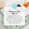 image:imageMartha Stewart 2 Slice Toaster 10 Shade Settings with Defrost Cancel Bagel amp GlutenFree ExtraWide SelfCentering Slots for Waffles amp Artisan Bread Removable Crumb Tray Cord Wrap Linen CreamHoneydew Green