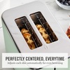 image:imageMartha Stewart 2 Slice Toaster 10 Shade Settings with Defrost Cancel Bagel amp GlutenFree ExtraWide SelfCentering Slots for Waffles amp Artisan Bread Removable Crumb Tray Cord Wrap Linen CreamHoneydew Green