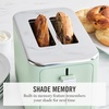 image:imageMartha Stewart 2 Slice Toaster 10 Shade Settings with Defrost Cancel Bagel amp GlutenFree ExtraWide SelfCentering Slots for Waffles amp Artisan Bread Removable Crumb Tray Cord Wrap Linen CreamHoneydew Green