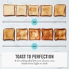 image:imageMartha Stewart 2 Slice Toaster 10 Shade Settings with Defrost Cancel Bagel amp GlutenFree ExtraWide SelfCentering Slots for Waffles amp Artisan Bread Removable Crumb Tray Cord Wrap Linen CreamHoneydew Green