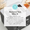 image:imageMartha Stewart 2 Slice Toaster 10 Shade Settings with Defrost Cancel Bagel amp GlutenFree ExtraWide SelfCentering Slots for Waffles amp Artisan Bread Removable Crumb Tray Cord Wrap Linen CreamCaviar Gray