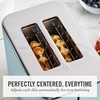 image:imageMartha Stewart 2 Slice Toaster 10 Shade Settings with Defrost Cancel Bagel amp GlutenFree ExtraWide SelfCentering Slots for Waffles amp Artisan Bread Removable Crumb Tray Cord Wrap Linen CreamSky Blue