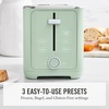 image:imageMartha Stewart 2 Slice Toaster 10 Shade Settings with Defrost Cancel Bagel amp GlutenFree ExtraWide SelfCentering Slots for Waffles amp Artisan Bread Removable Crumb Tray Cord Wrap Linen CreamHoneydew Green