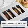 image:imageMartha Stewart 2 Slice Toaster 10 Shade Settings with Defrost Cancel Bagel amp GlutenFree ExtraWide SelfCentering Slots for Waffles amp Artisan Bread Removable Crumb Tray Cord Wrap Linen CreamIndigo Blue