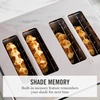 image:imageMartha Stewart 2 Slice Toaster 10 Shade Settings with Defrost Cancel Bagel amp GlutenFree ExtraWide SelfCentering Slots for Waffles amp Artisan Bread Removable Crumb Tray Cord Wrap Linen CreamLinen Cream