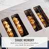 image:imageMartha Stewart 2 Slice Toaster 10 Shade Settings with Defrost Cancel Bagel amp GlutenFree ExtraWide SelfCentering Slots for Waffles amp Artisan Bread Removable Crumb Tray Cord Wrap Linen CreamIndigo Blue