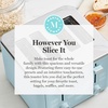 image:imageMartha Stewart 2 Slice Toaster 10 Shade Settings with Defrost Cancel Bagel amp GlutenFree ExtraWide SelfCentering Slots for Waffles amp Artisan Bread Removable Crumb Tray Cord Wrap Linen CreamSky Blue