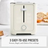 image:imageMartha Stewart 2 Slice Toaster 10 Shade Settings with Defrost Cancel Bagel amp GlutenFree ExtraWide SelfCentering Slots for Waffles amp Artisan Bread Removable Crumb Tray Cord Wrap Linen CreamLinen Cream