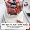 image:imageMartha Stewart 3 Cup Electric Food Chopper Vegetable amp Herb Mini Food Processor 24oz BPAFree Bowl Stainless Steel Blades Pour Spout Dicing Mincing Chop amp Puree Dishwasher Safe LinenLinen Cream