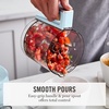 image:imageMartha Stewart 3 Cup Electric Food Chopper Vegetable amp Herb Mini Food Processor 24oz BPAFree Bowl Stainless Steel Blades Pour Spout Dicing Mincing Chop amp Puree Dishwasher Safe LinenSky Blue