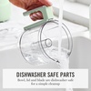image:imageMartha Stewart 3 Cup Electric Food Chopper Vegetable amp Herb Mini Food Processor 24oz BPAFree Bowl Stainless Steel Blades Pour Spout Dicing Mincing Chop amp Puree Dishwasher Safe LinenHoneydew Green