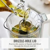image:imageMartha Stewart 3 Cup Electric Food Chopper Vegetable amp Herb Mini Food Processor 24oz BPAFree Bowl Stainless Steel Blades Pour Spout Dicing Mincing Chop amp Puree Dishwasher Safe LinenLinen Cream