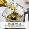 image:imageMartha Stewart 3 Cup Electric Food Chopper Vegetable amp Herb Mini Food Processor 24oz BPAFree Bowl Stainless Steel Blades Pour Spout Dicing Mincing Chop amp Puree Dishwasher Safe LinenCaviar Gray