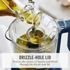image:imageMartha Stewart 3 Cup Electric Food Chopper Vegetable amp Herb Mini Food Processor 24oz BPAFree Bowl Stainless Steel Blades Pour Spout Dicing Mincing Chop amp Puree Dishwasher Safe LinenIndigo Blue