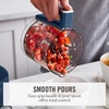 image:imageMartha Stewart 3 Cup Electric Food Chopper Vegetable amp Herb Mini Food Processor 24oz BPAFree Bowl Stainless Steel Blades Pour Spout Dicing Mincing Chop amp Puree Dishwasher Safe LinenIndigo Blue